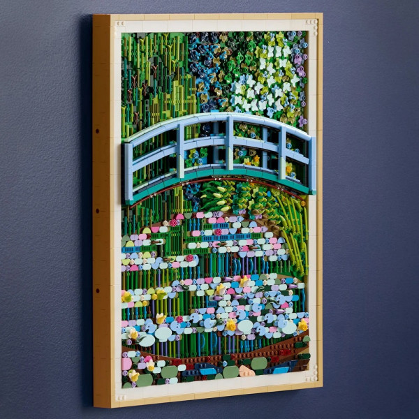 LEGO ART CLAUDE MONET BRIDGE 