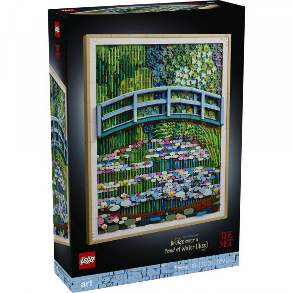 LEGO ART CLAUDE MONET BRIDGE 