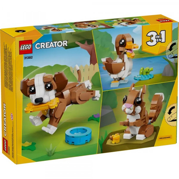 LEGO CREATOR CUTE ANIMALS PLAYFUL PUPPY 