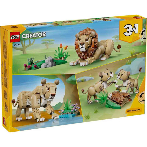 LEGO CREATOR WILD ANIMALS MAJESTIC LION 
