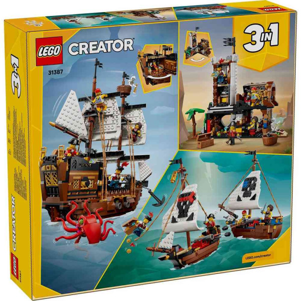 LEGO CREATOR ICONIC PIRATE SHIP 