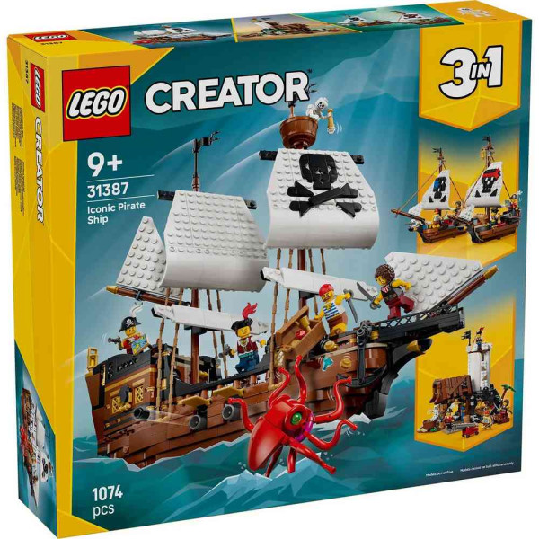 LEGO CREATOR ICONIC PIRATE SHIP 