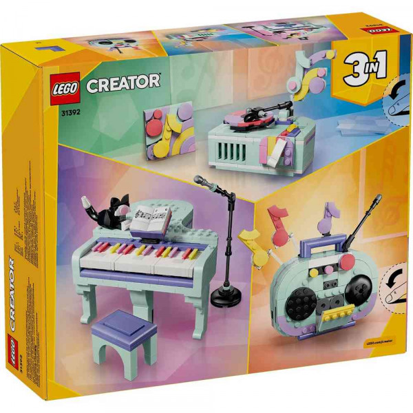LEGO CREATOR MUSIC DECOR PIANO WITH CAT 
