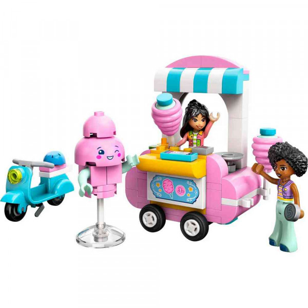 LEGO FRIENDS COTTON CANDY STAND AND SCOOTER 