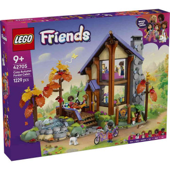 LEGO FRIENDS COZY FALL FOREST CABIN 