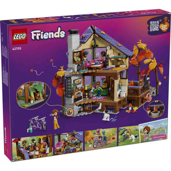 LEGO FRIENDS COZY FALL FOREST CABIN 