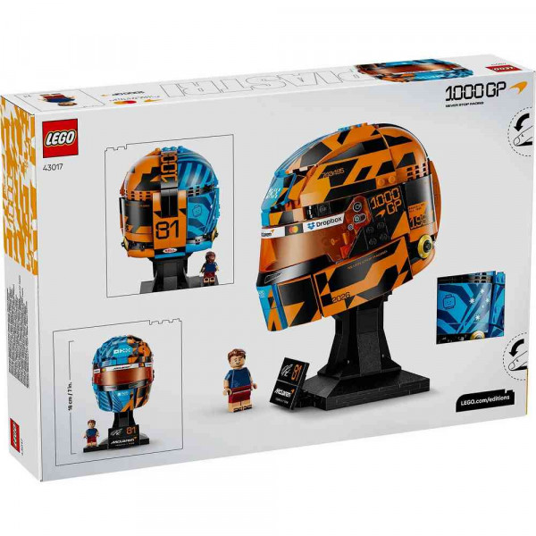 LEGO EDITIONS SPORT MC LAREN OSCAR PIASTRI HELMET 
