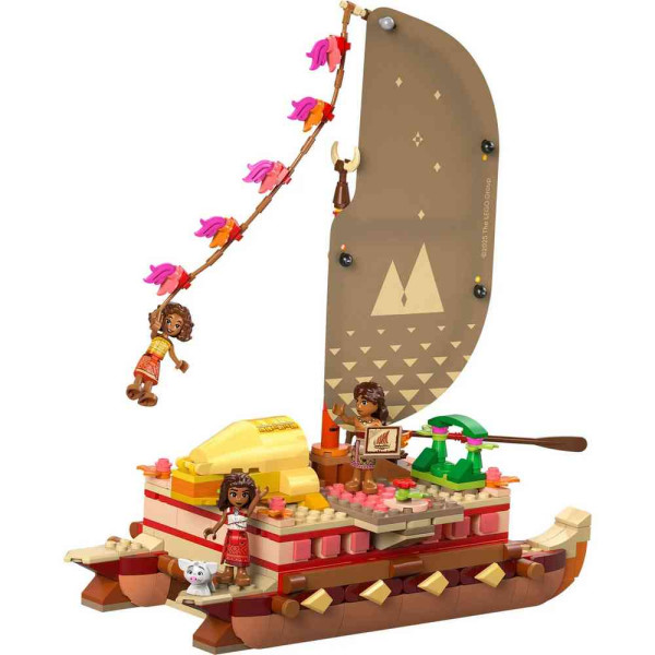 LEGO DISNEY PRINCESS MOANAS ADVENTURE CANOE 