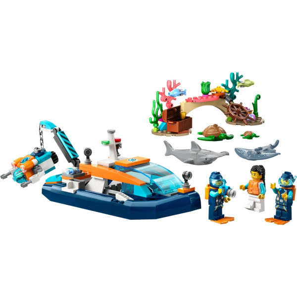 LEGO CITY EXPLORATION EXPLORER DIVING BOAT 