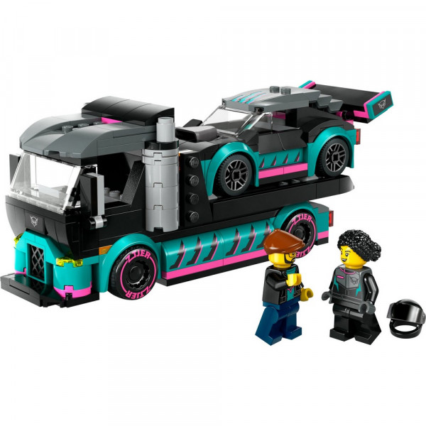 LEGO CITY GREAT VEHICLES RACE CAR AND CAR CARRIER TRUCK 