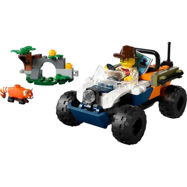 LEGO CITY JUNGLE EXPLORER ATV RED PAND 