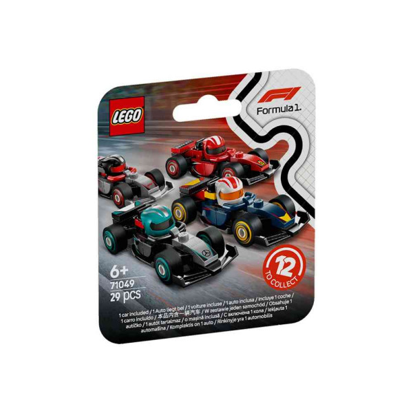 LEGO MINIFIGURES F1 COLLECTIBLE RACE CAR 