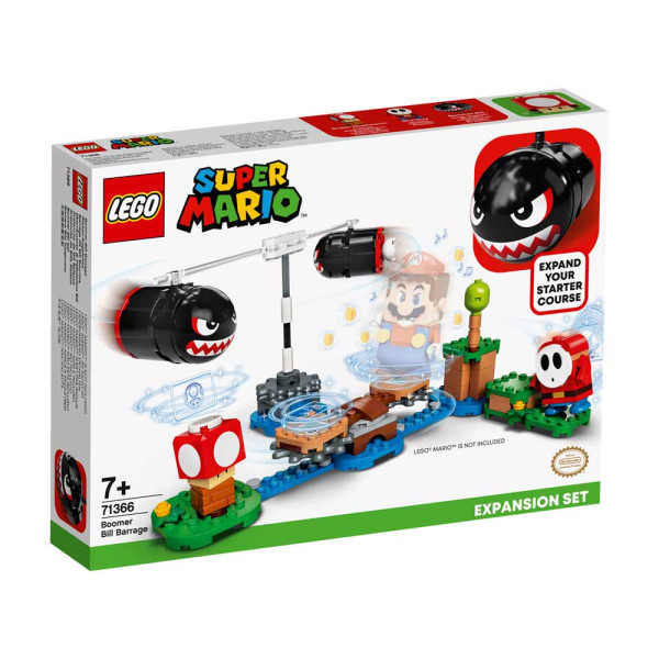 LEGO SUPER MARIO BOOMER BILL BARRAGE EXPANSION SET 