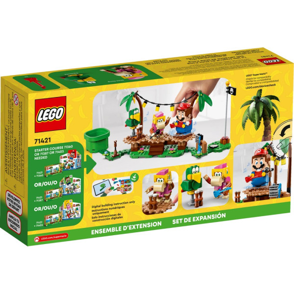 LEGO SUPER MARIO DIXIE KONGS JUNGLE JAM EXPANSION SET 