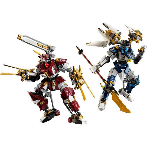 LEGO NINJAGO THE TWIN TITAN MECHS 