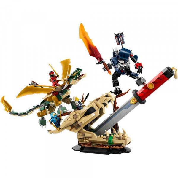 LEGO NINJAGO BATTLE AT THE DRAGONS BLADE 