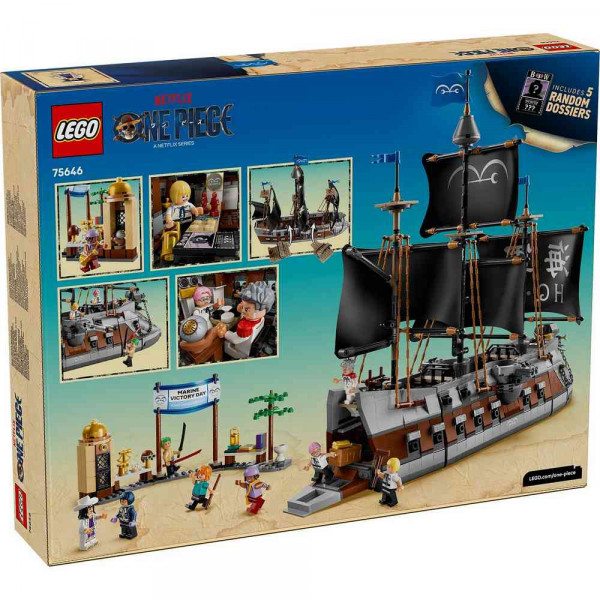 LEGO ONE PIECE GARPS MARINE BATTLESHIP 