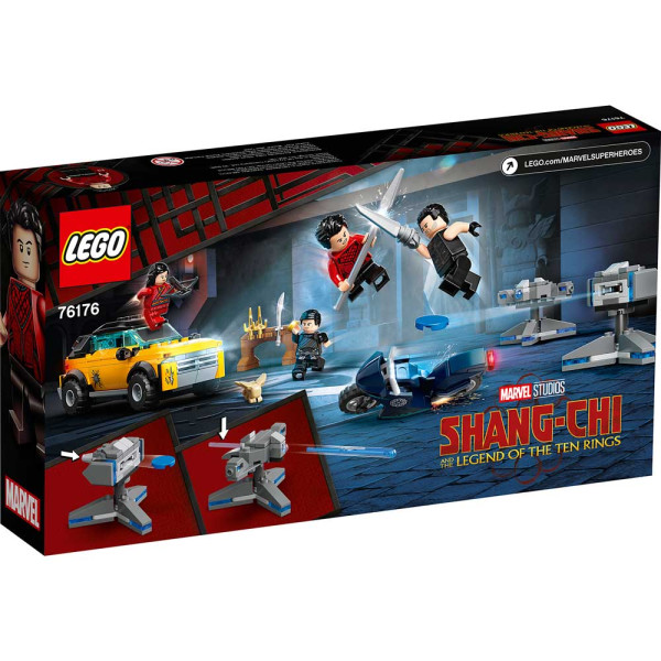 LEGO MARVEL SHANG CHI ESCAPE FROM 10 RINGS 