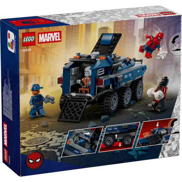 LEGO SUPER HEROES SPIDERMAN PRISON TRANSPORT 