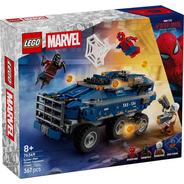 LEGO SUPER HEROES SPIDERMAN PRISON TRANSPORT 