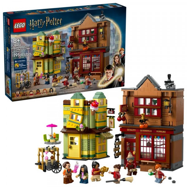 LEGO HARRY POTTER TM QUALITY QUIDDITCH SUPPLIES & ICE CREAM 