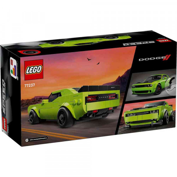 LEGO SPEED CHAMPIONS DODGE CHALLENGER SRT HELLCAT 