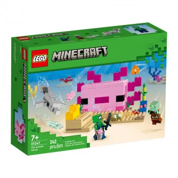 LEGO MINECRAFT THE AXOLOTL HOUSE 