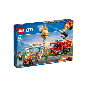 LEGO CITY BURGER BAR FIRE RESCUE 