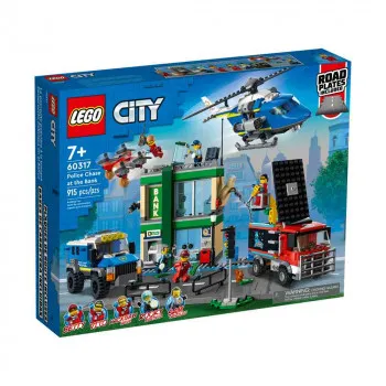 LEGO CITY POLICE CHASE AT THE BANK 