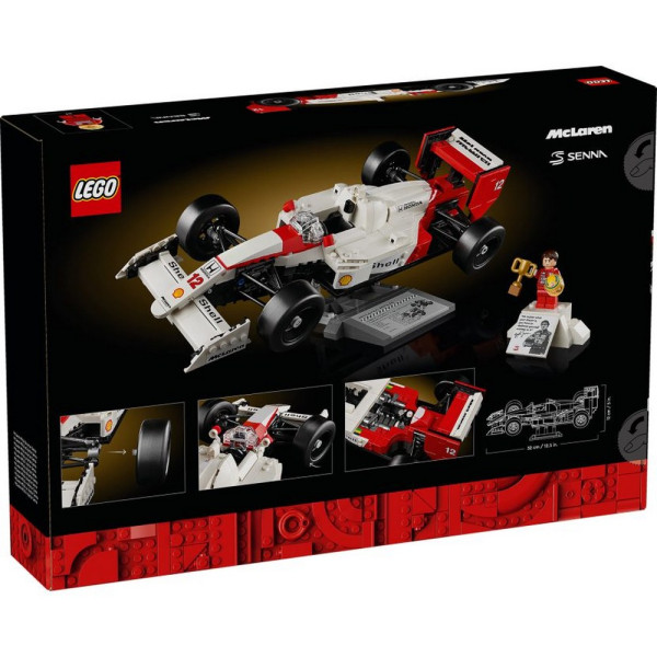 LEGO ICONS MC LAREN AJRTON SIENA 