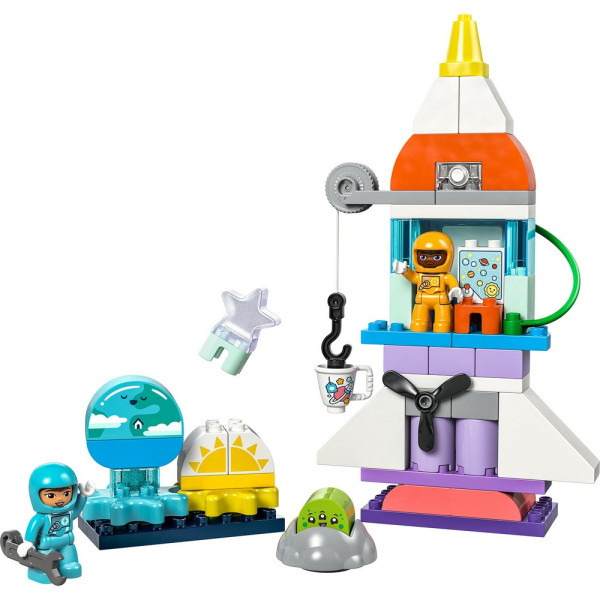 LEGO DUPLO TOWN 3IN1 SPACE SHUTTLE ADVENTURE 