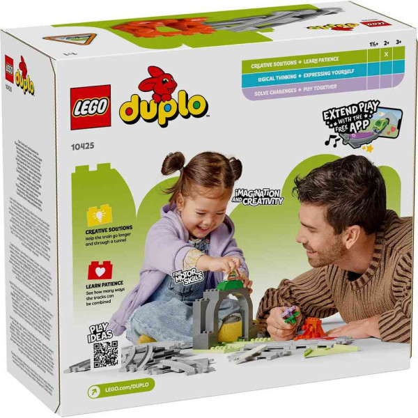 LEGO DUPLO TOWN TRAIN TUNNEL AND TRACKS EXPANSION SET 