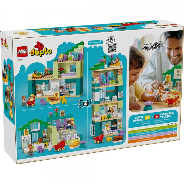 LEGO DUPLO 3 IN 1 MODERN FAMILY HOUSE 