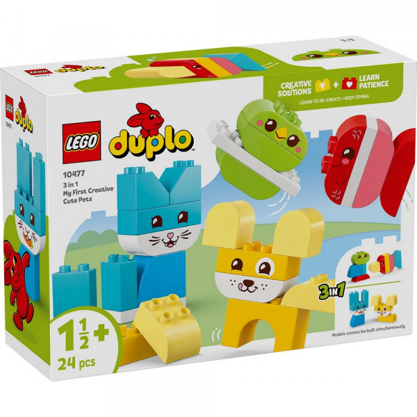 LEGO DUPLO 3 IN 1 CREATIVE CUTE PETS 