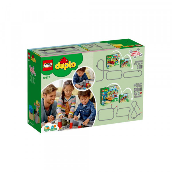 LEGO DUPLO TRAIN BRIDGE AND TRACKS 