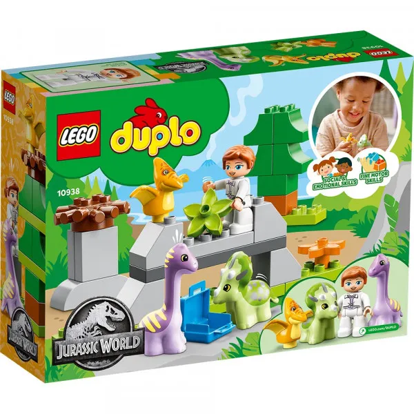 LEGO DUPLO JURASSIC WORLD DINOSAUR NURSERY 