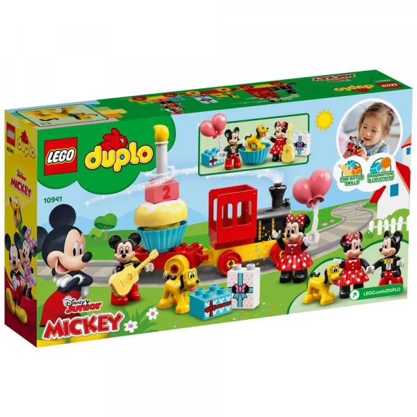 LEGO DUPLO DISNEY TM MICKEY & MINNIE BIRTHDAY TRAIN 