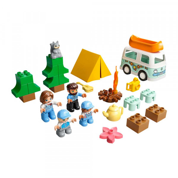 LEGO DUPLO TOWN FAMILY CAMPING VAN ADVENTURE 