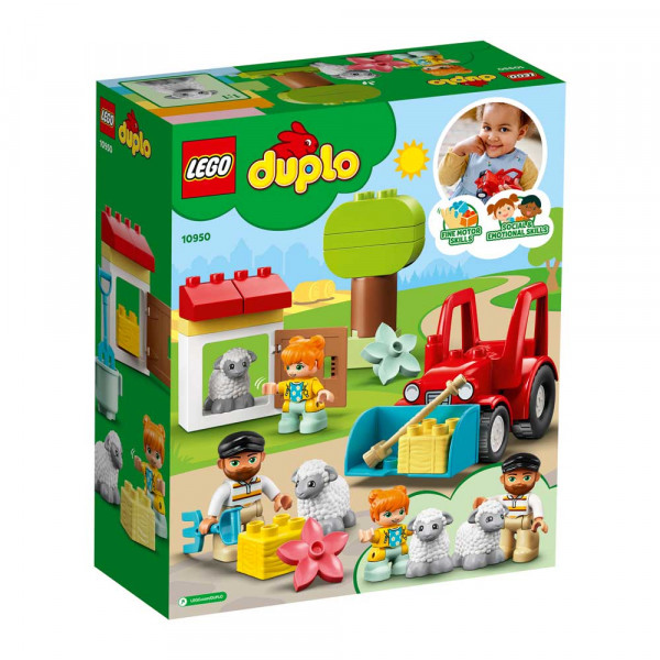 LEGO DUPLO TOWN FARM TRACTOR & ANIMAL CARE 