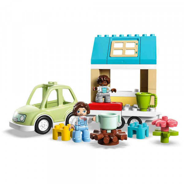 LEGO DUPLO TOWN FAMILY HOUSE ON WHEELS 