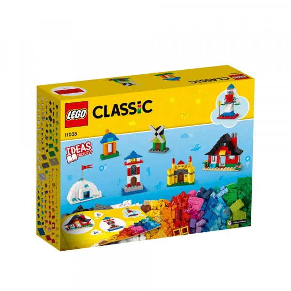 LEGO CLASSIC BRICKS AND HOUSES 