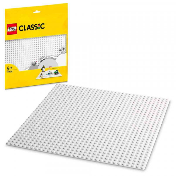 LEGO CLASSIC WHITE BASEPLATE 