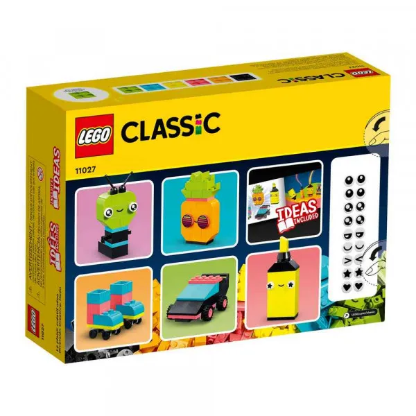 LEGO CLASSIC CREATIVE NEON FUN 