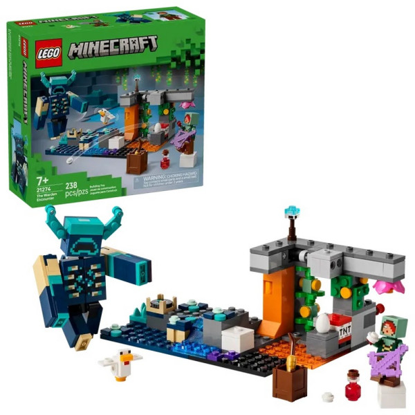 LEGO MINECRAFT THE WARDEN ENCOUNTER 