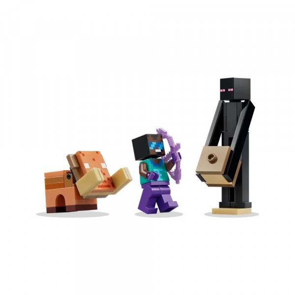 LEGO MINECRAFT NETHER  AND  END PORTAL JOURNEY 