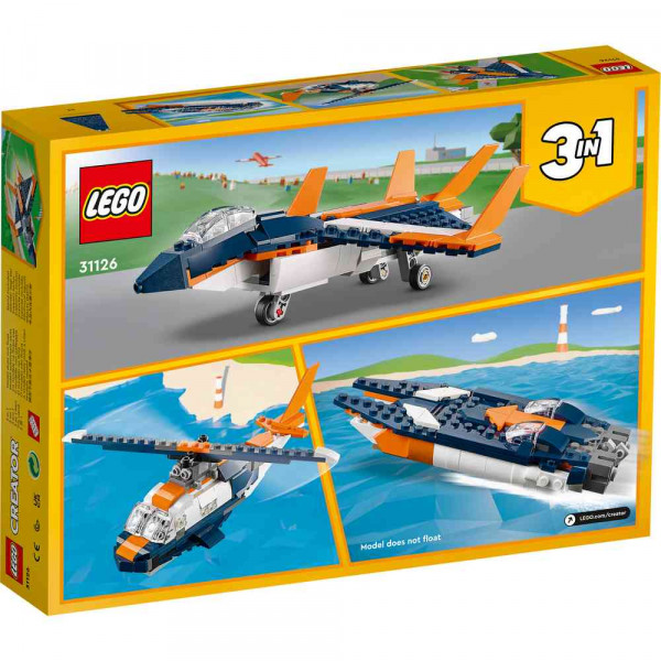 LEGO CREATOR SUPERSONIC-JET 