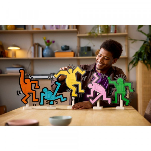 LEGO ART KEITH HARING – DANCING FIGURES 