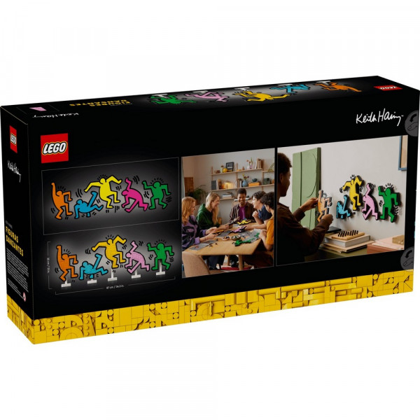 LEGO ART KEITH HARING – DANCING FIGURES 