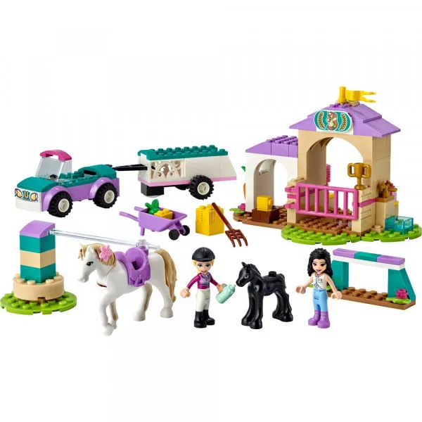 LEGO FRIENDS HORSE TRAINING AND TRAILER 