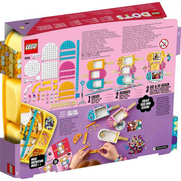 LEGO DOTS ICE CREAM PICTURE FRAMES & BRACELET 